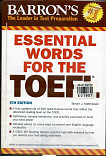 Essintial word for The TOEFL test of English as a foreign language