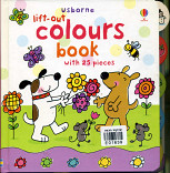 lift - out colours book with 25 pieces