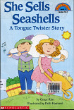 She sells seashells : a tongue twister story